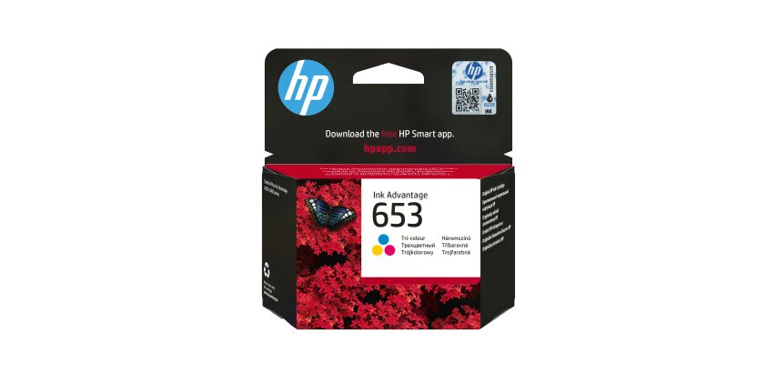 HP Cartuccia inchiostro tricromia originale Advantage 653