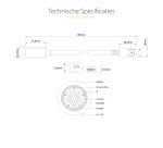 StarTech.com 15cm DisplayPort naar Mini DisplayPort Kabel - 4K x 2K UHD Video - DisplayPort Male naar Mini DisplayPort Female Adapter Kabel - DP Computer naar mDP 1.2 Monitor/Scherm
