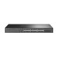 TP-Link Omada SG3428XMP commutateur réseau Géré L2+ Gigabit Ethernet (10/100/1000) Connexion Ethernet, supportant l'alimentation via ce port (PoE) 1U Noir