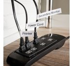 DYMO D1 Etichette Flessibile in Nylon | Rotolo da 12 mm x 3.5 m | stampa nera su bianco | etichette autoadesive per etichettatrice LabelManager