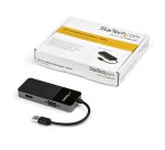 StarTech.com USB 3.0 to HDMI and VGA Adapter - 4K/1080p USB Type-A Dual Monitor Multiport Adapter Converter - External Video Graphics Card for Multiple Screens - Multi Display USB Adapter