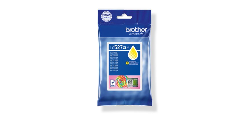 Brother LC527XLY cartuccia d'inchiostro 1 pz Originale Resa elevata (XL) Giallo