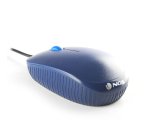 Raton ngs wired flame optico con cable 1000 dpi ambidiestros usb color azul