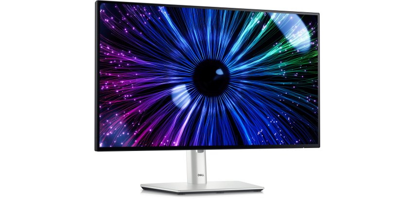 DELL UltraSharp U2424HE Flachbildschirm 60,5 cm (23,8") 1920 x 1080 Pixel Full HD LCD Schwarz, Silber