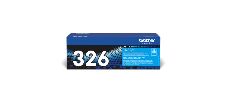 Brother TN-326C cartuccia toner 1 pz Originale Ciano