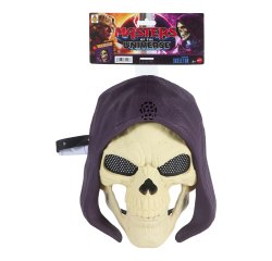 Masters of the Universe Skeletor Mask, 2026 Movie Look, Lights & Sounds Roleplay Costume Face Cover