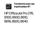 HP 950XL cartouche d'encre noir grande capacité authentique
