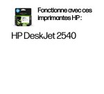 HP 301XL - à rendement élevé - couleur (cyan, magenta, jaune) - original - cartouche d'encre