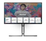 AOC U3 U27U3CV écran plat de PC 68,6 cm (27") 3840 x 2160 pixels 4K Ultra HD LCD Noir
