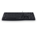 Logitech Keyboard K120 for Business teclado Universal USB QWERTZ Checa Negro
