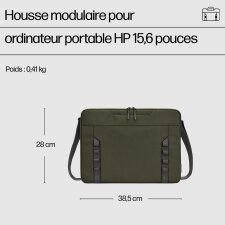 HP Housse modulaire pour PC portable 15,6 pouces