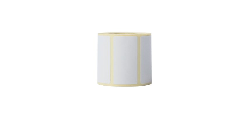 Brother BDE1J026051060 White Self-adhesive printer label