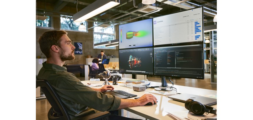 HP Slim v2 SmCard USB KBD FR clavier maison/bureau QWERTY Noir