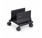 StarTech.com Support Mobile pour Unité Centrale, Support Mobile pour Unité Centrale PC à Roulettes, Charge Maximale de 21kg, Chariot à Roulettes pour Ordinateur de Bureau, Chariot en Acier, Support Réglable