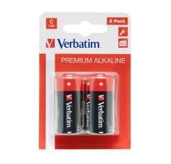 Verbatim C Alkaline Batteries