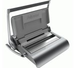Perforelieuse fellowes quazar wire manuelle 130f perforation facile 15f 80g anneaux métal 14mm a4 410x460x130mm 7,4kg