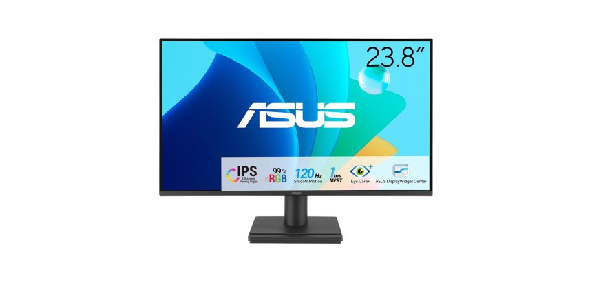 ASUS VA249HG écran plat de PC 60,5 cm (23.8") 1920 x 1080 pixels Full HD LCD Noir