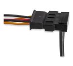 StarTech.com Cable de 40cm Adaptador Bifurcador Divisor Splitter de Alimentación SATA - 4x Receptáculos Hembra Serial ATA