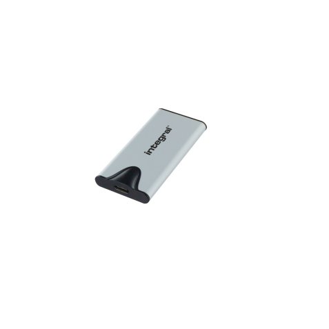 Integral SlimXpress Pro INSSD1TPORT3.2SLIMXS lecteur à circuits intégrés externe Technologie Thunderbolt 1 To USB Type-C USB 3.2 Gen 2x2 Argent