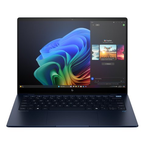HP EliteBook Ultra G1q Qualcomm Snapdragon X1E-78-100 Ordinateur portable 35,6 cm (14") Écran tactile 2.2K 16 Go LPDDR5x-SDRAM 1 To SSD Wi-Fi 6E (802.11ax) Windows 11 Pro Bleu