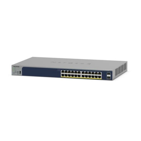 NETGEAR GS724TPv3 Gestionado L2 Gigabit Ethernet (10/100/1000) Energía sobre Ethernet (PoE) Gris