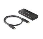 StarTech.com Boîtier USB-C 10Gbps vers SSD M.2 NVMe PCIe M-Key - Boîtier Robuste en Aluminium Certifié IP67 - 1GB/s Read/Write - Taille 2230/2242/2260/2280 - Compatible TB3 - Mac/PC