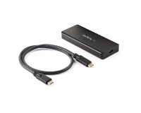 StarTech.com Boîtier USB-C 10Gbps vers SSD M.2 NVMe PCIe M-Key - Boîtier Robuste en Aluminium Certifié IP67 - 1GB/s Read/Write - Taille 2230/2242/2260/2280 - Compatible TB3 - Mac/PC