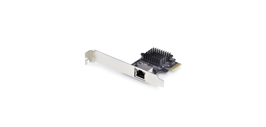 StarTech.com Carte Réseau PCIe Gigabit 5G à 1 Port, Carte LAN PCI Express 5G/2,5G/1G/100M/10M, Realtek RTL8126, Windows et Linux, Conforme TAA