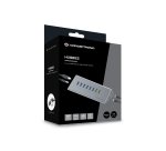 Conceptronic HUBBIES18G hub di interfaccia USB 3.2 Gen 1 (3.1 Gen 1) Type-B 5000 Mbit/s Grigio