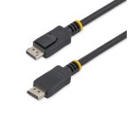 StarTech.com Câble certifié DisplayPort 1.2 de 2 m avec verrouillage - Cordon DP vers DP - M/M - DisplayPort 4K