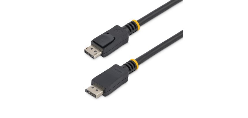 StarTech.com Câble certifié DisplayPort 1.2 de 2 m avec verrouillage - Cordon DP vers DP - M/M - DisplayPort 4K