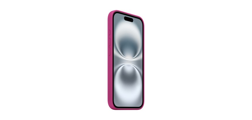 Apple iPhone 16 Silicone Case with MagSafe - Fuchsia
