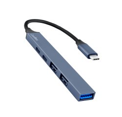 CoolBox MINIDOCK 5 ALUMINIO USB-C + PD 100W/2X USB-A/1X USB-C/1X USB-A 3.2 GEN1