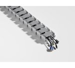 Equip 650860 organizador de cables Escritorio Pasacables Gris 1 pieza(s)