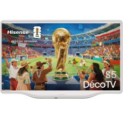 Hisense 32S5Q 81,3 cm (32") Full HD Smart TV Wi-Fi Argento, Bianco