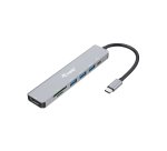 Equip 133494 Adattatore multifunzione USB-C 7 in 1, HDMI 4K/60Hz, USB 3.2 Gen1 x 3, TF/MICRO SD, USB PD 100W