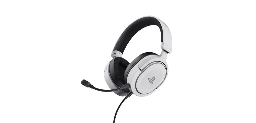Trust GXT 498 Forta Kabelgebundenes Gaming-Headset Schwarz, Weiß