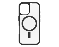 OtterBox React Series pour MagSafe pour Apple iPhone 16, Black Crystal