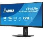 iiyama ProLite XCB3497WQSNP-B1 PC-Flachbildschirm 86,4 cm (34") 3440 x 1440 Pixel UltraWide Quad HD LED Schwarz