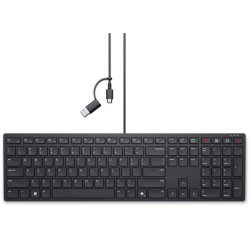 DELL Clavier filaire de collaboration Pro - KB525C - États-Unis international (QWERTY)