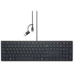 DELL KB525C clavier Bureau USB AZERTY Français Noir