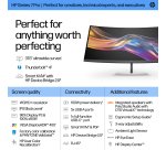 HP Series 7 Pro 37.5 inch WQHD+ Thunderbolt 4 Monitor - 738pu