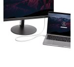 Cable de 2m Thunderbolt 3 Blanco - Cable Compatible con USB-C y DisplayPort - USB Tipo C