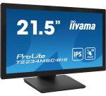 iiyama ProLite T2234MSC-B1S écran plat de PC 54,6 cm (21.5") 1920 x 1080 pixels Full HD Écran tactile Noir