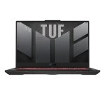 ASUS TUF Gaming A17 TUF707NUQ-DICHX146W AMD Ryzen™ 7 170 Ordinateur portable 43,9 cm (17.3") Full HD 16 Go DDR5-SDRAM 512 Go SSD NVIDIA GeForce RTX 4050 Wi-Fi 6 (802.11ax) Windows 11 Home Noir, Gris