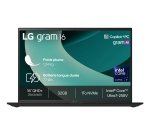 LG Gram 16Z90TL Copilot+ PC Intel Core Ultra 7 258V Ordinateur portable 40,6 cm (16") WQXGA 32 Go LPDDR5x-SDRAM 1 To SSD Wi-Fi 7 (802.11be) Windows 11 Home Noir