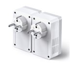 TP-Link TL-PA4010PKIT AV500+ Powerline Kit with AC Pass Through - kit d'adaptation pour courant porteur - Branchement mural