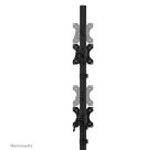 Neomounts DS45-600BL2V Soporte de monitor doble 10-32"