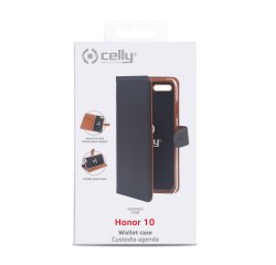 Celly WALLY mobile phone case 14.8 cm (5.84") Flip case Black
