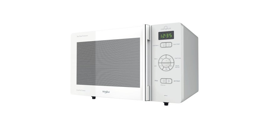 Whirlpool Chef Plus MCP 345 WH White Grill microwave Countertop 25 L 800 W